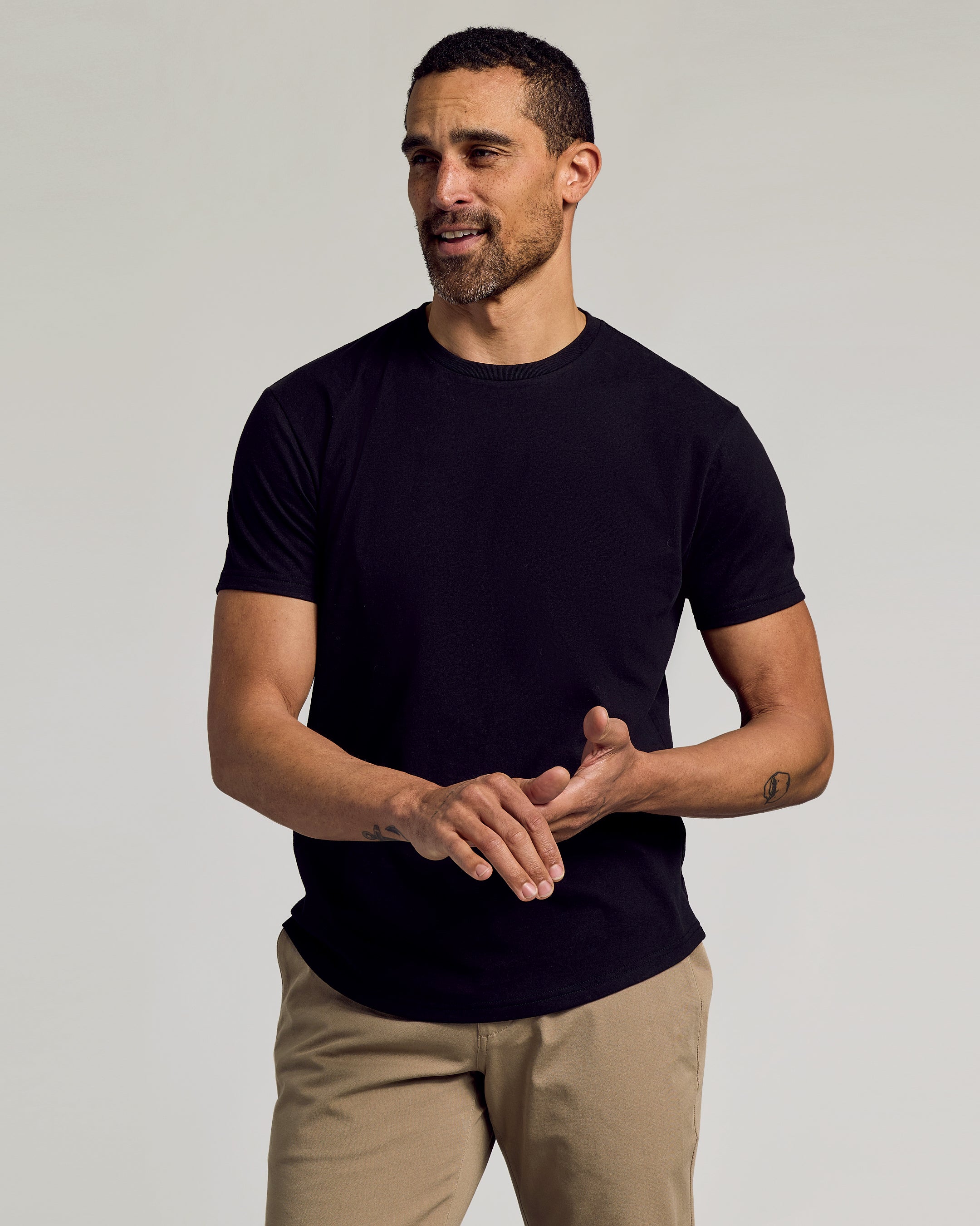 Seasonal Classic Curved Hem Crew 6-Pack