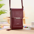 🔥Final 3 Hours: 60% OFF LOVILDS™2026 Trendy Minimalist Elegant Women's Touchscreen Crossbody Phone Wallet