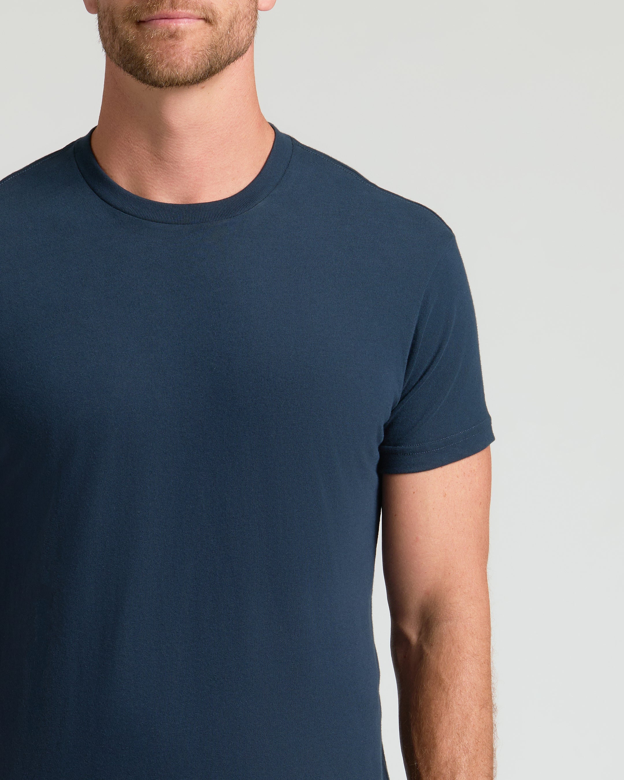 Navy Classic Crew Neck