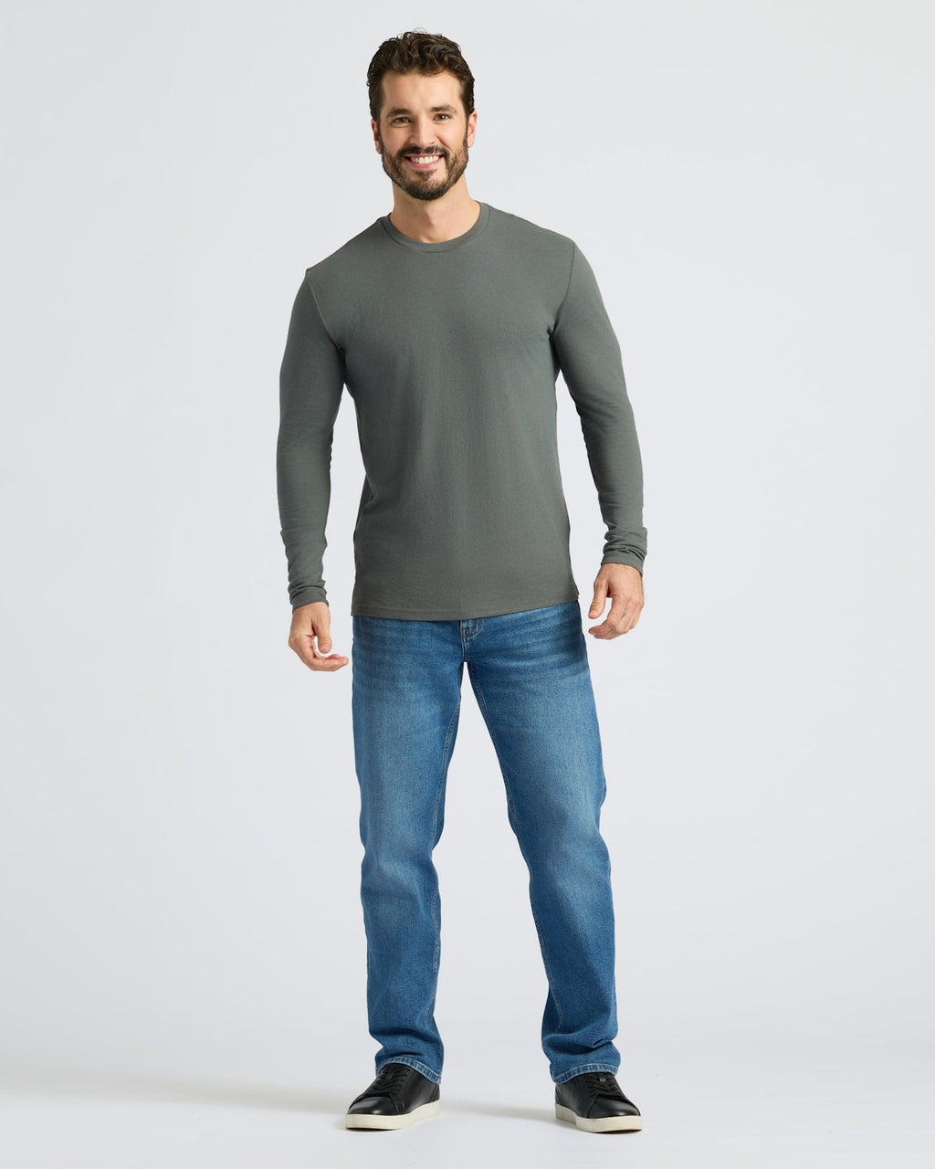Classic Long Sleeve Crew Neck 3-Pack